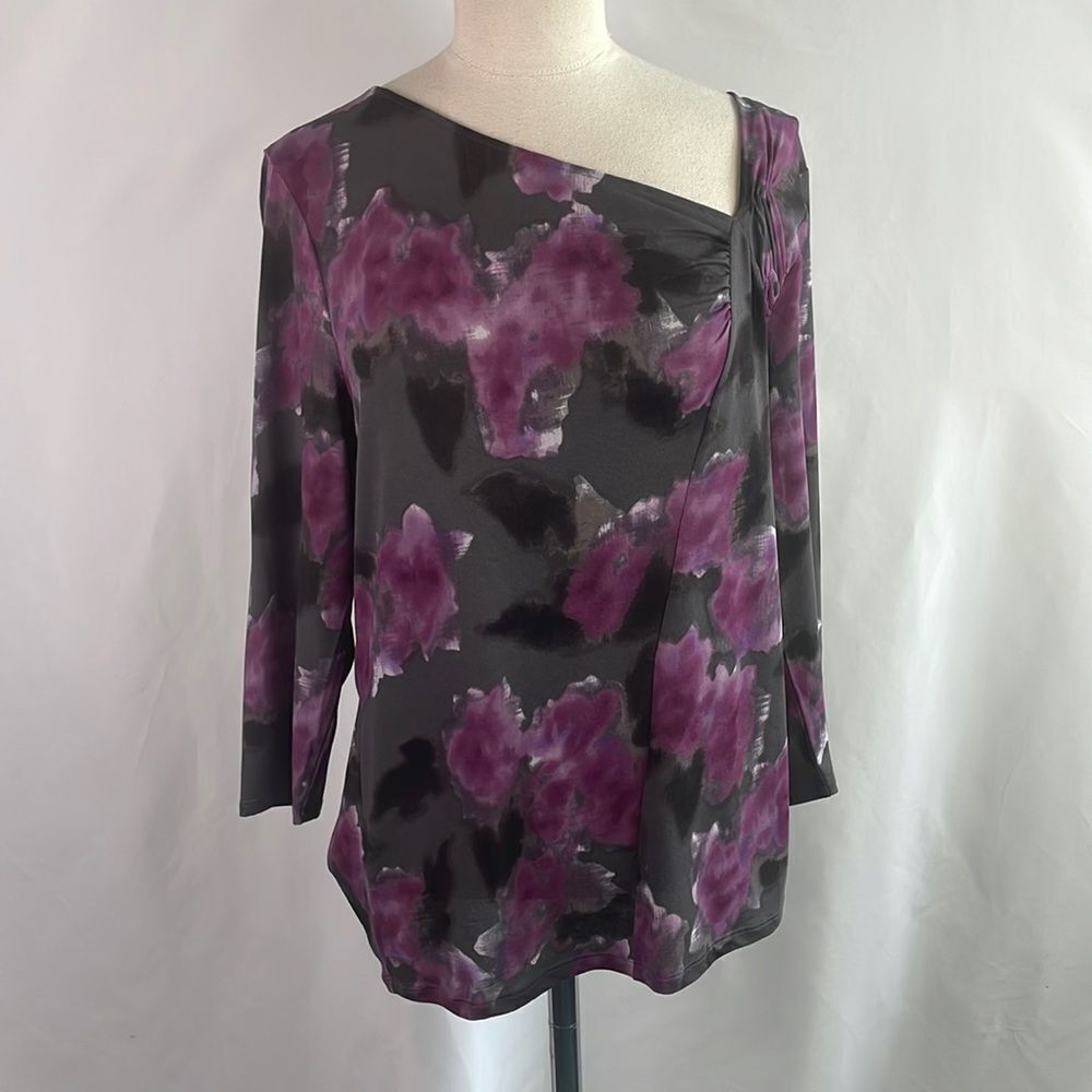 Ellentracy Purplefloralnwt